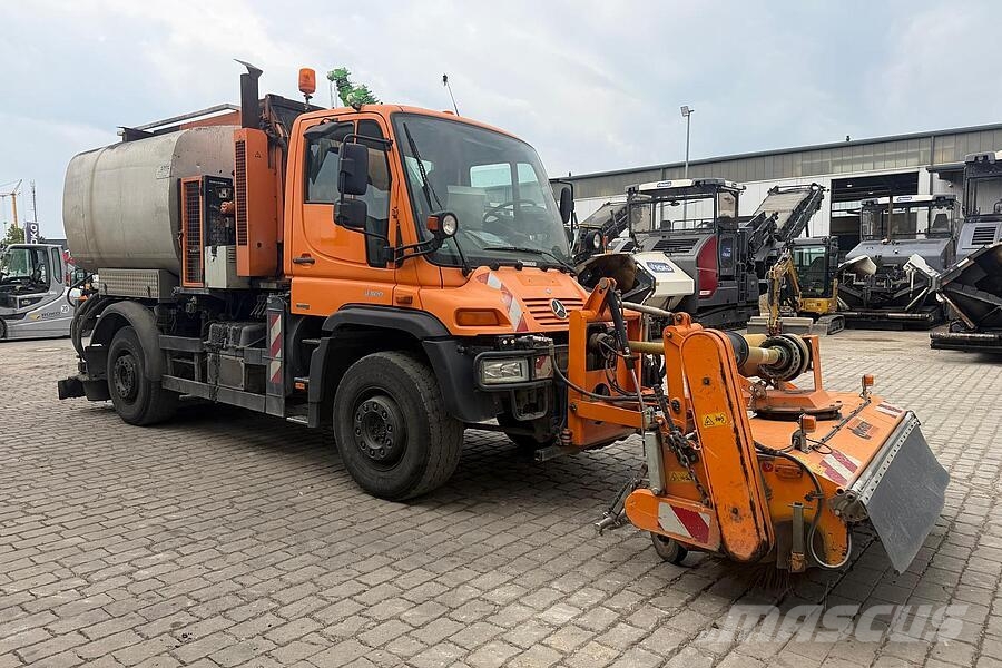 Schäfer Unimog U 500 + BSM-P 2000/2000 Bitumen sprayers