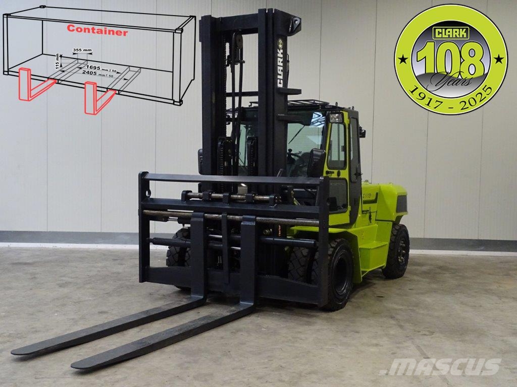 Clark C80D900 - Empty Containers Handler Dieselmotviktstruckar
