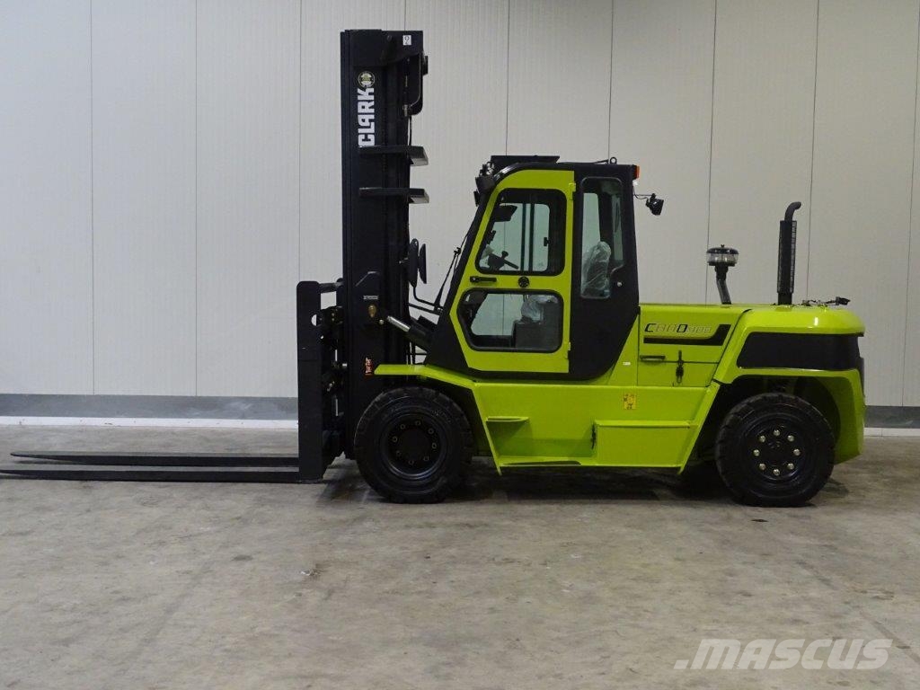 Clark C80D900 - Empty Containers Handler Dieselmotviktstruckar