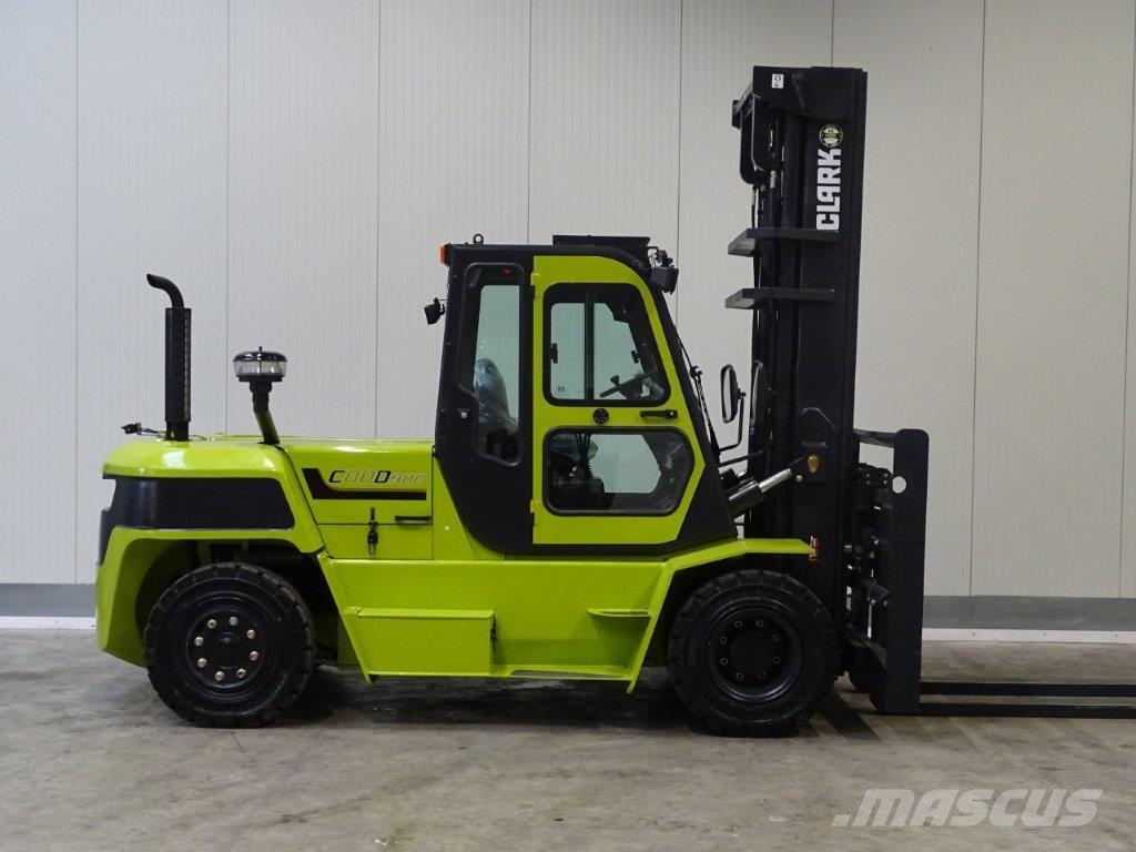 Clark C80D900 - Empty Containers Handler Dieselmotviktstruckar