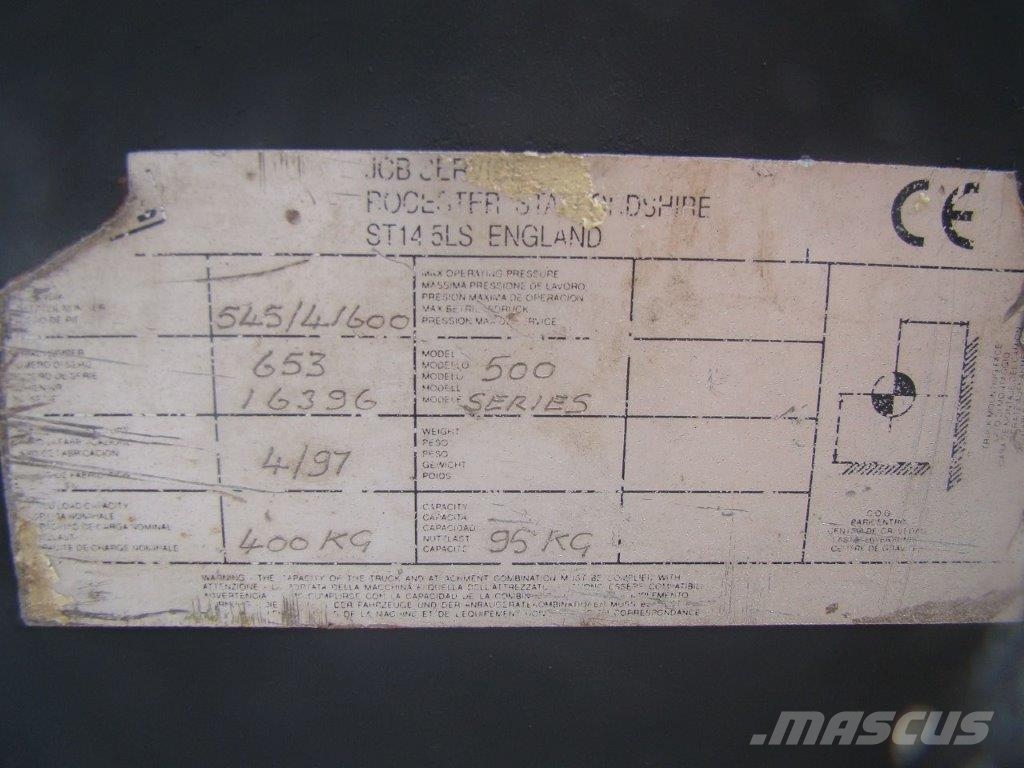 JCB Lastarm Kranarm Kranausleger 4m Laden en Lossen - overige