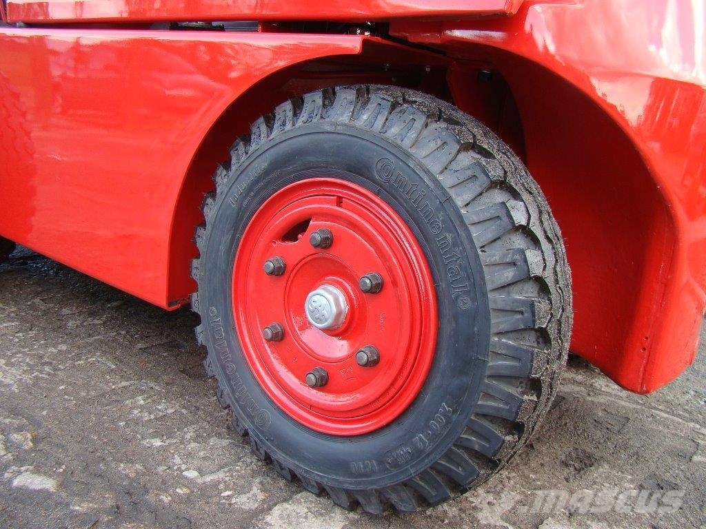 Linde Gueldner H3K Diesel gaffeltrucks