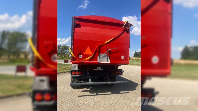 Dinapolis DPX20 Tipvogn, med presenning Kipperaanhangers