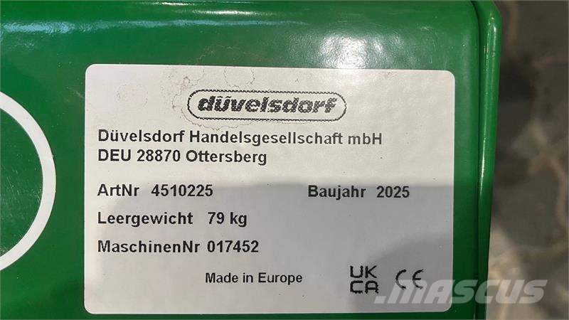 Düvelsdorf Kost til pallegafler, 225 cm Altri accessori per trattori
