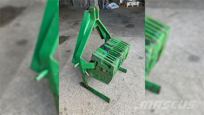 - - - Vægtklodser Μπροστινά βαρίδια