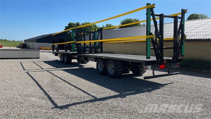 Palmse Trailer 2 x 7,5 m 高栏拖车