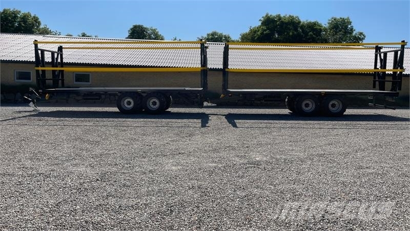 Palmse Trailer 2 x 7,5 m 高栏拖车