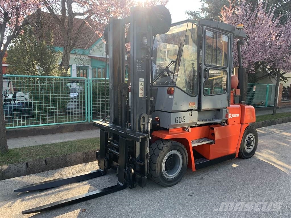 Kalmar GCE60-6 V-3737 FOR EXPORT ONLY LPG'li forkliftler