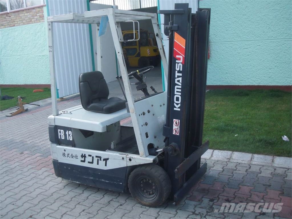 Komatsu FB13M-2 V-0748, V-0750, V-0895. Električni viličari