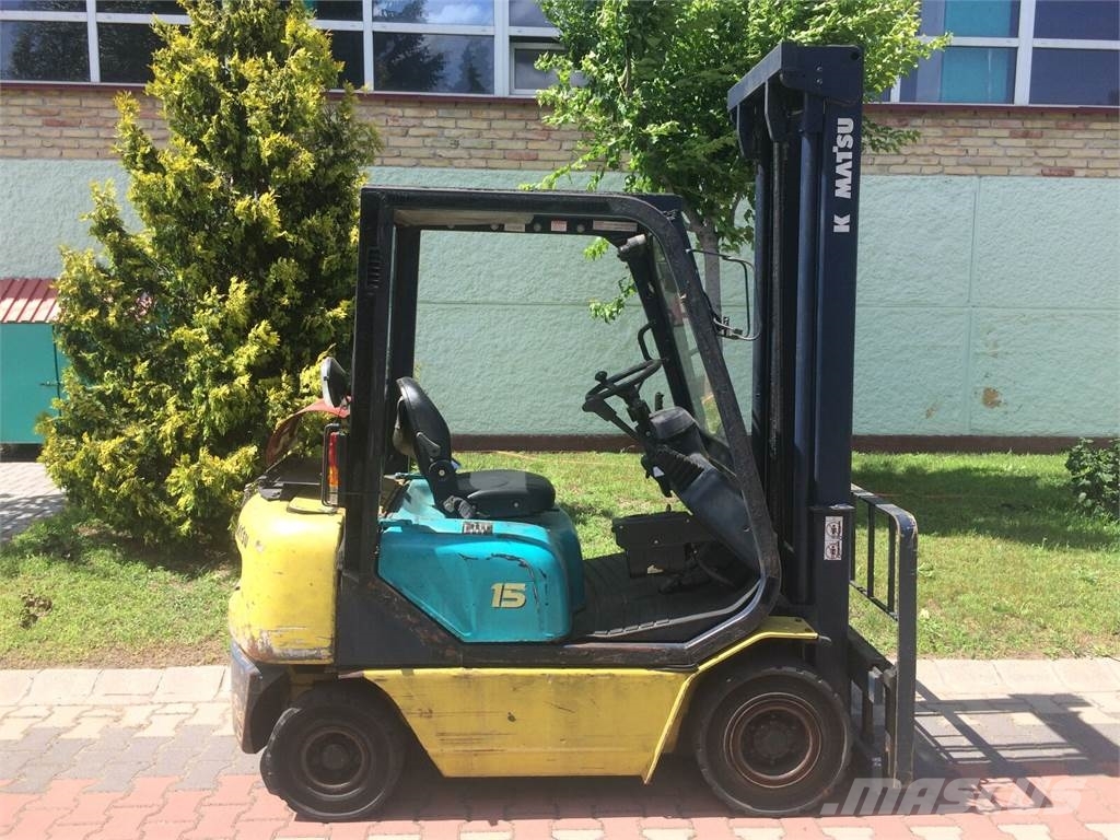 Komatsu FG15HT-1E1 V-2896 OL LPG forklifts