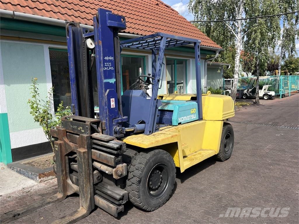 Komatsu FG60T-6 V-2977 (ONLY FOR EXPORT) LPG heftrucks