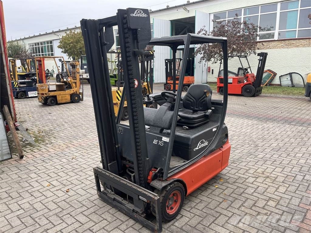 Linde E16C-02 /335/ V-2054 NOT WORKING Електрически вилични кари-повдигачи