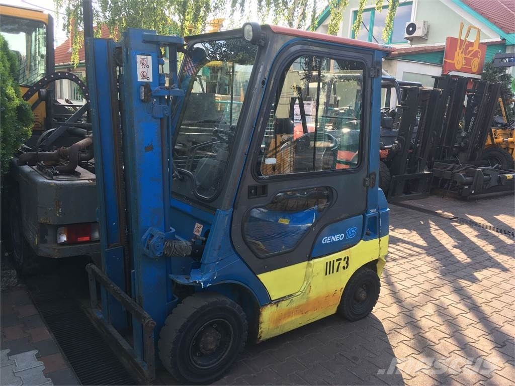 Toyota 7FD15 /02/ V-3113 OL Dieselmotviktstruckar