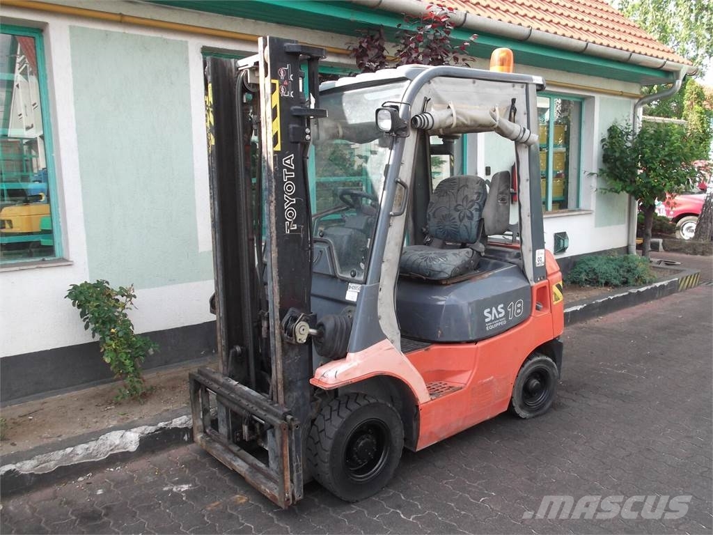 Toyota 7FGF18 /42/ V-3651 LPG heftrucks
