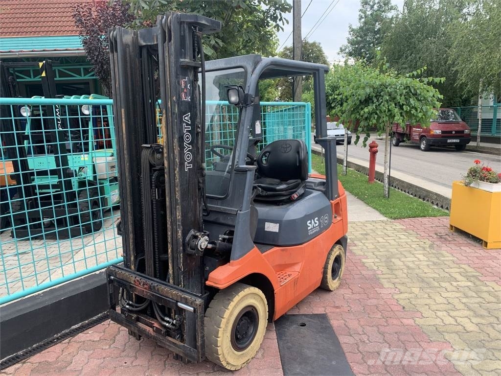 Toyota 7FGF18 V-3751 LPG heftrucks