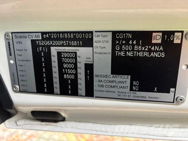 Scania G 500 B6x2*4NA Ficombi Sewage Sludge Вантажівки-цистерни