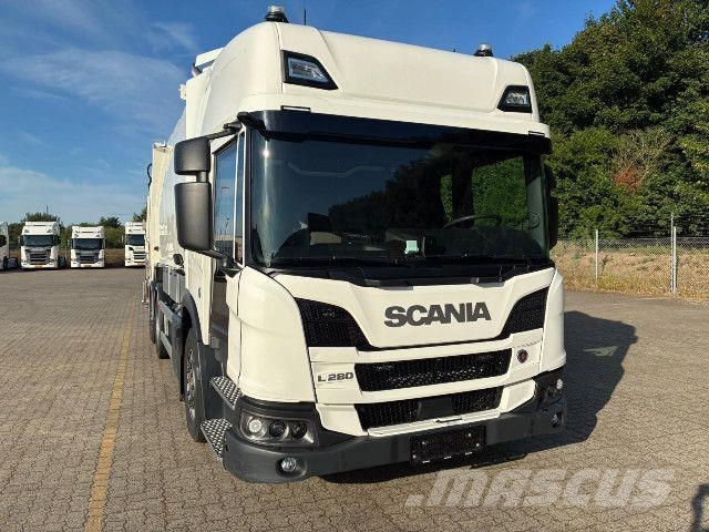 Scania L 280 B6x2*4NB - NTM skraldebil شاحنات المخلفات