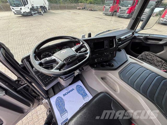Scania P 360 B4x2NB - BDF swap body chassis with fold-awa 集装箱叉车