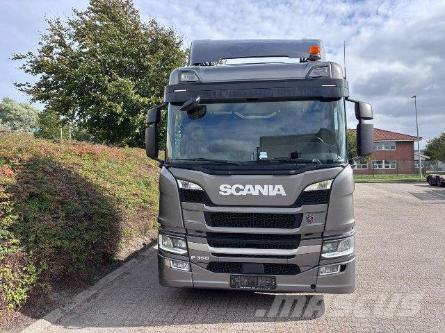 Scania P 360 B4x2NB - BDF swap body chassis with fold-awa 集装箱叉车