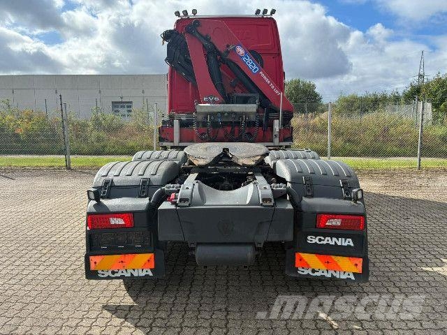 Scania R 500 A6x2NB - HMF kran 2820 Tractor Units