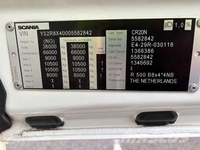 Scania R 500 B8x4*4NB Vacuum Cleaner شاحنات ذات صهاريج