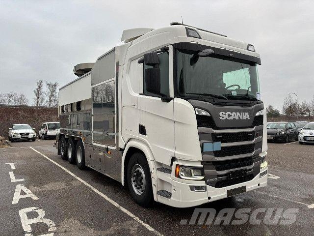 Scania R 500 B8x4*4NB Vacuum Cleaner شاحنات ذات صهاريج