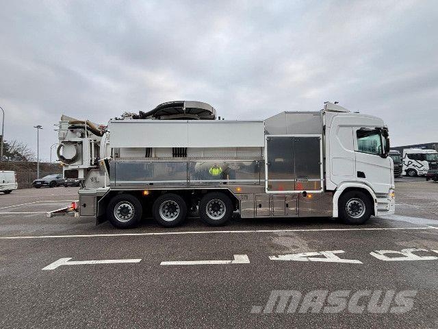 Scania R 500 B8x4*4NB Vacuum Cleaner شاحنات ذات صهاريج