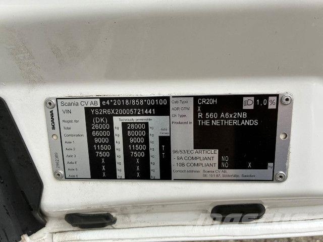 Scania R 560 A6x2NB - 2 streng hydraulik Prime Movers