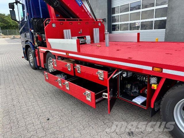 Scania R 590 B8x2*6NB Crane + machine transporter body wi Вантажівки / спеціальні