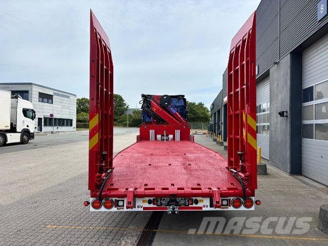 Scania R 590 B8x2*6NB Crane + machine transporter body wi Вантажівки / спеціальні