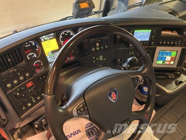Scania porteur + grue AR cabine Važiuoklė su kabina