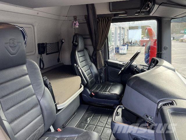 Scania porteur + grue AR cabine Važiuoklė su kabina