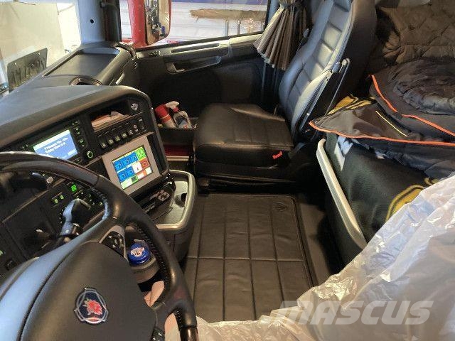 Scania porteur + grue AR cabine Važiuoklė su kabina