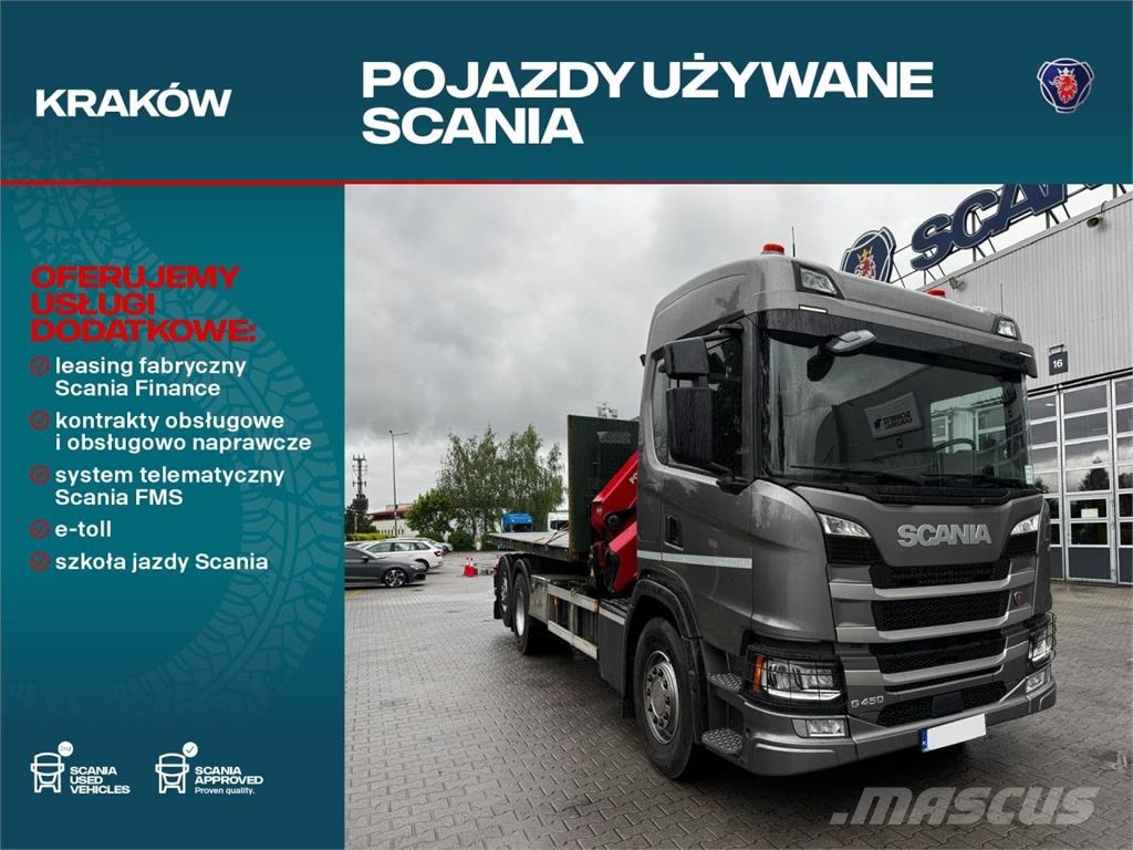 Scania G 450 B6x2*4NB Шасі з кабіною