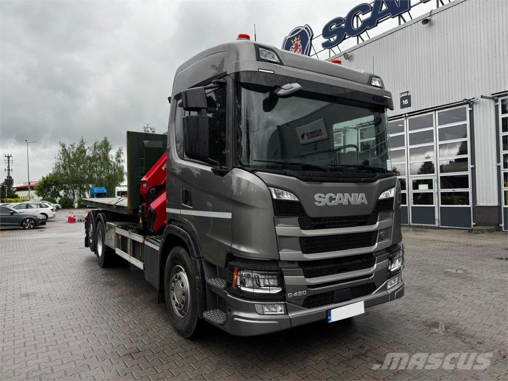 Scania G 450 B6x2*4NB Шасі з кабіною