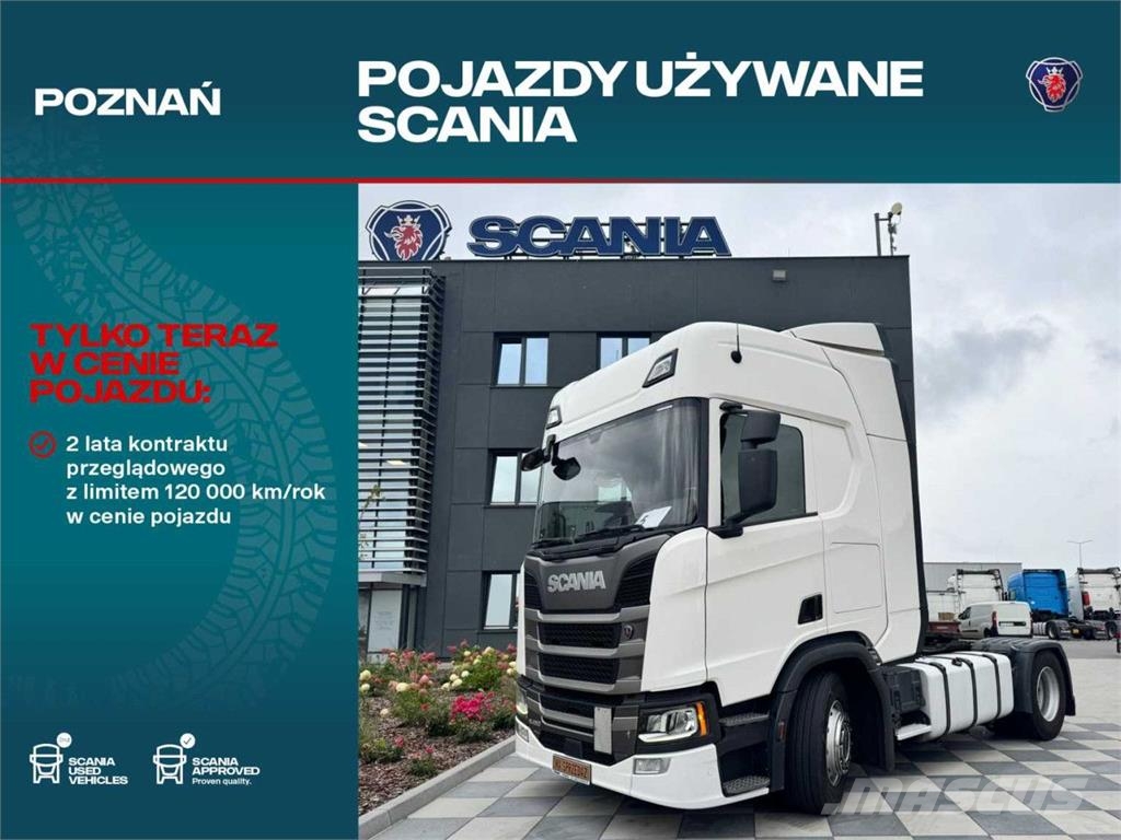 Scania R 450 A4x2NA Hydraulika Ruchoma Podłoga Trekkers