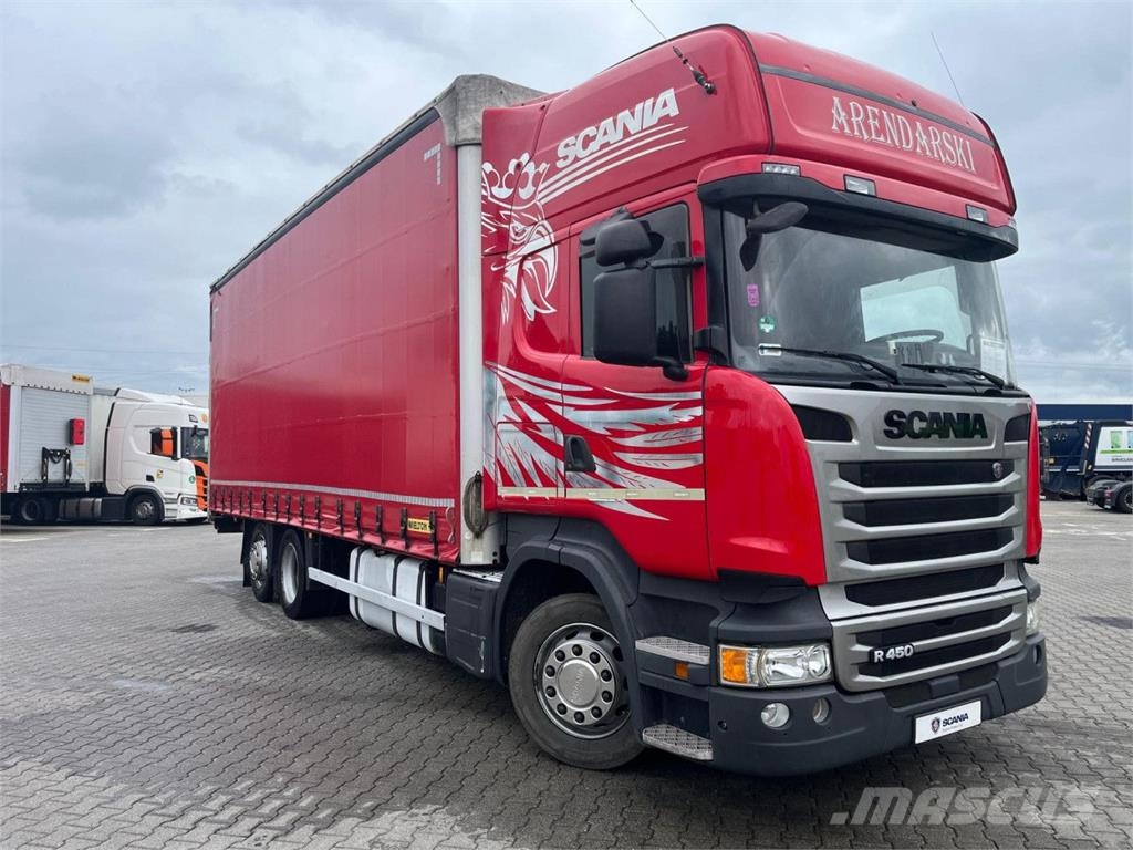 Scania R 450 LB6x2MLB + Przyczepa WIELTON Kamioni-šasije
