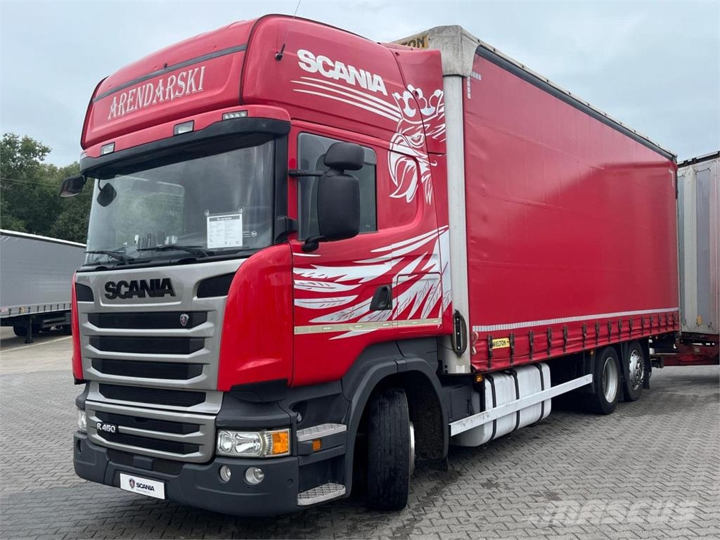 Scania R 450 LB6x2MLB + Przyczepa WIELTON Kamioni-šasije