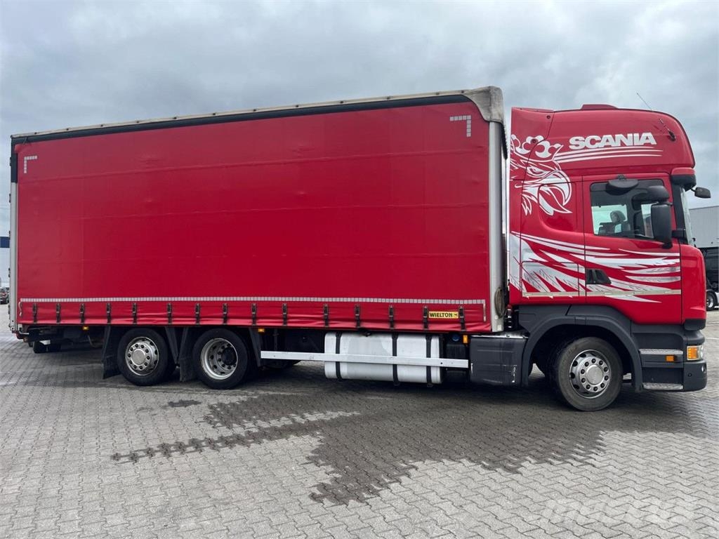Scania R 450 LB6x2MLB + Przyczepa WIELTON Kamioni-šasije