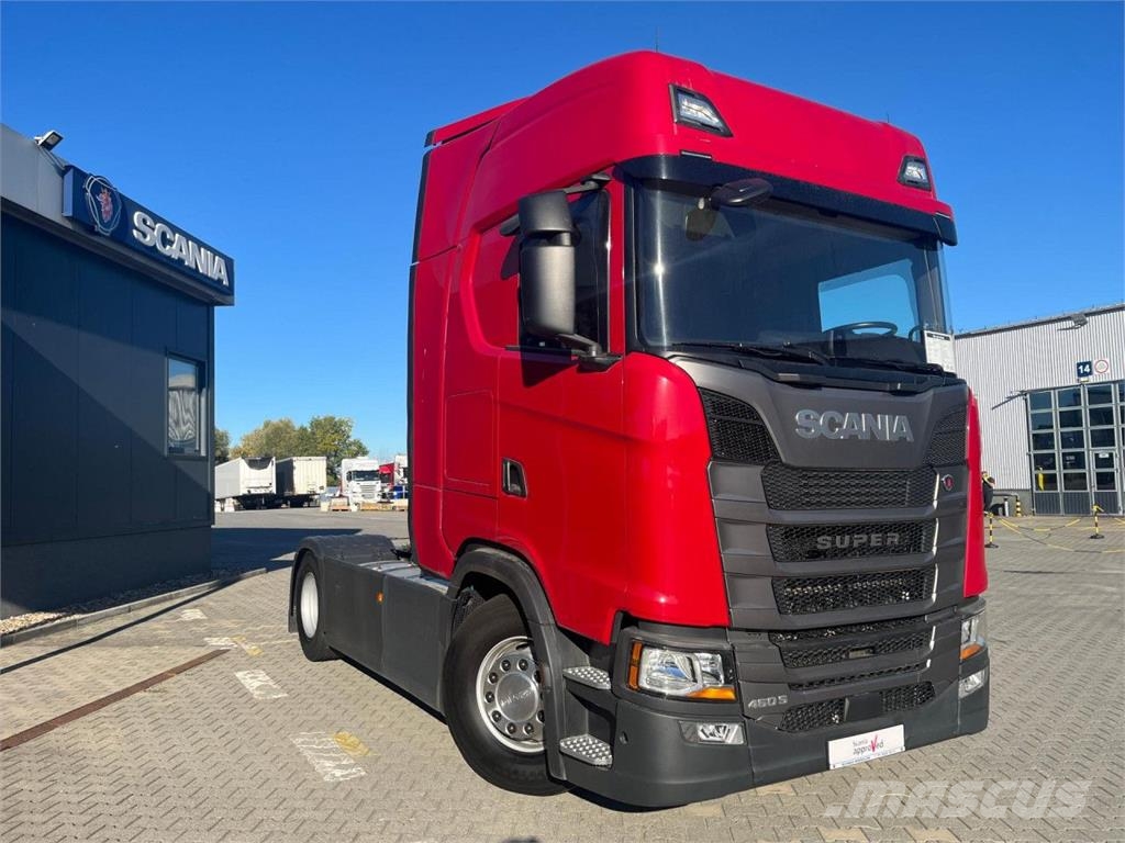Scania S 460 A4x2NA SMART 2 Solary 4 podzuki tył Седельные тягачи