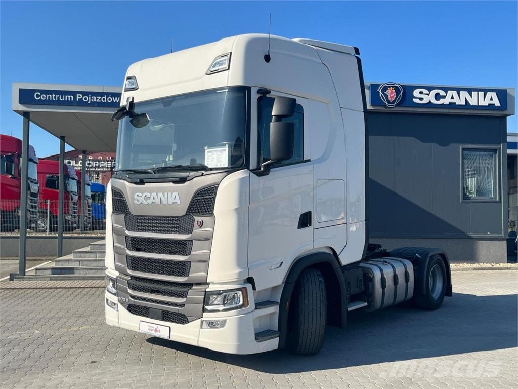 Scania S 500 A4x2NA Zawieszenie tył 4 poduszki Klimatyza Седельные тягачи