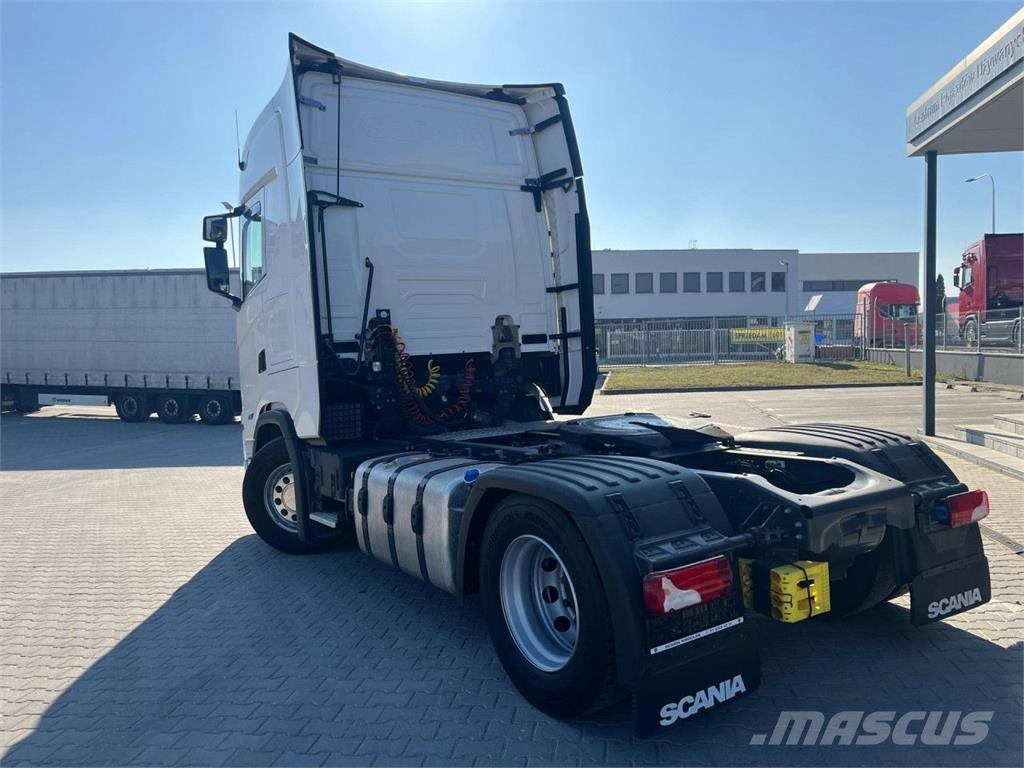 Scania S 500 A4x2NA Zawieszenie tył 4 poduszki Klimatyza Седельные тягачи