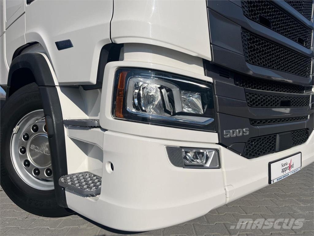 Scania S 500 A4x2NA Zawieszenie tył 4 poduszki Klimatyza Седельные тягачи