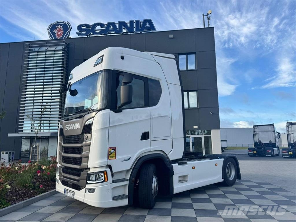 Scania S 500 A4x2NB poduszka przód tył Tracteur routier
