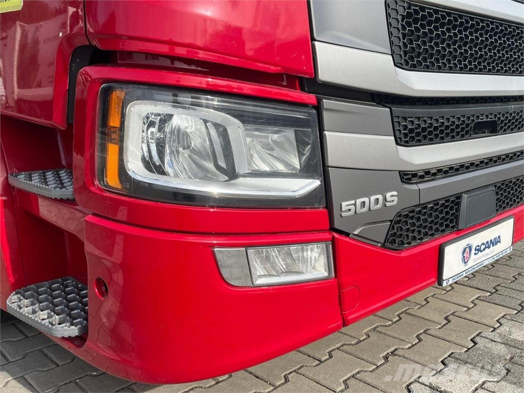 Scania S 500 B6x2LB Zestaw z przyczepą キャブ付きシャーシ