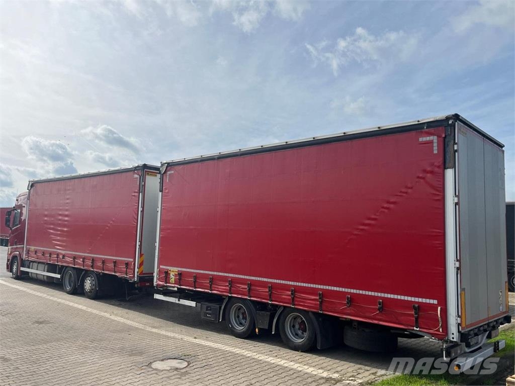 Scania S 500 B6x2LB Zestaw z przyczepą キャブ付きシャーシ
