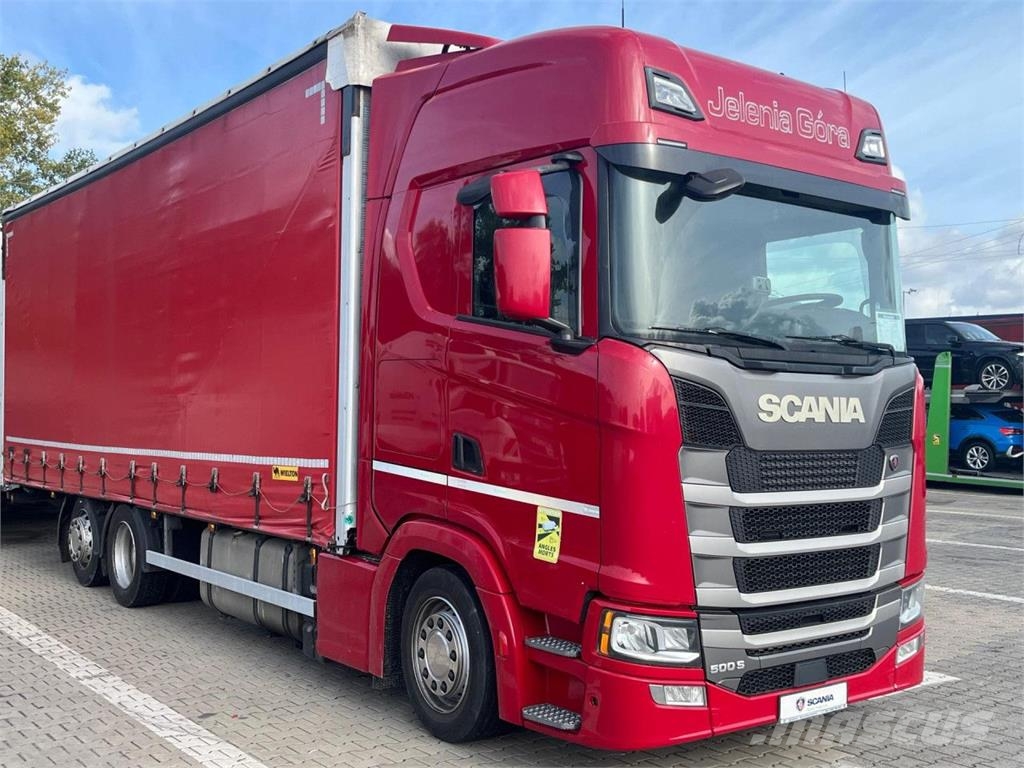 Scania S 500 B6x2LB Zestaw z przyczepą キャブ付きシャーシ