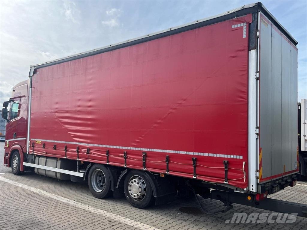 Scania S 500 B6x2LB Zestaw z przyczepą キャブ付きシャーシ