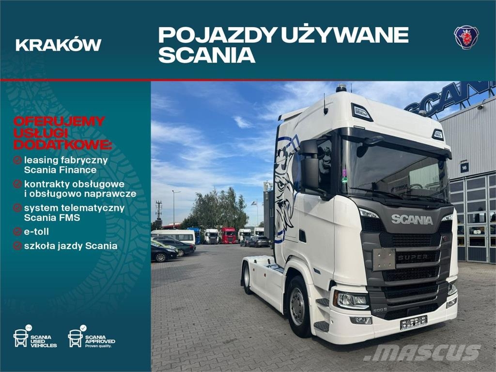 Scania S500 A4X2NA Standard Nowe opony tył Влекачи