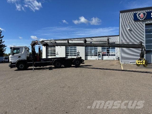 Scania G 410 B8x4*4NA + Hiab X-Hipro 192 E 4 CNG / CBG Muut kuorma-autot